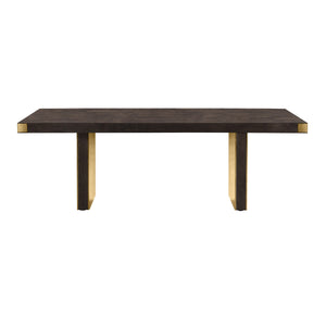 Selena Chocolate Brown Ash Dining Table by Inspire Me! Home Decor