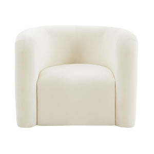 Curves Velvet Lounge Chair