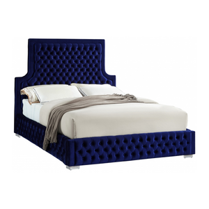 Lana Velvet Tufted Bed