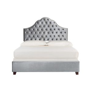 Belinda Full Velvet Tufted Bed