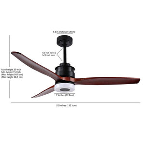 Independence 52" Ceiling Fan with Light