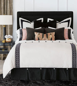 BALDWIN WHITE DUVET COVER AND COMFORTER
