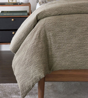 DAFFIN UMBER DUVET COVER