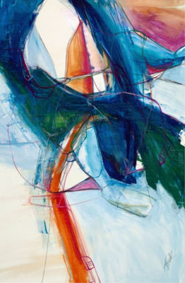 Conscious Decisions w/ Floater Frame 36 X 55"