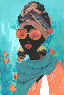 Fall Outing w/Gold Floater Frame 24"x36"