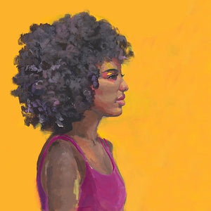 Life in Color I w/ Gold Floater Frame 40 X 40