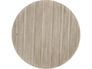 Gabriella 48in Round Pedestal Dining Table with Wood Top