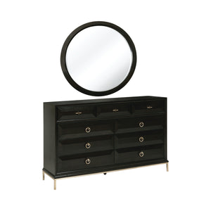 Vino Round Dresser Mirror