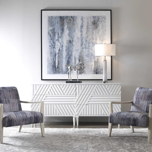 Watercolor Accent Chair