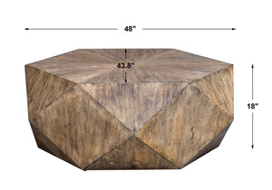 Volker 48" Coffee Table Honey