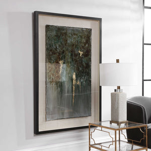 RUSTIC PATINA GRANDE FRAMED PRINT WALL ART