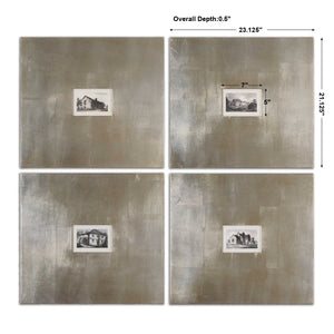 Historical Buildings Framed S/4