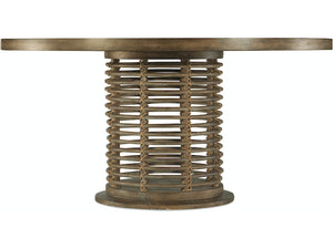 Surfrider 60" Rattan Round Dining Table (2 Colors)