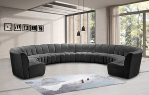 Regional 10 PCS Modular Curved Sectional