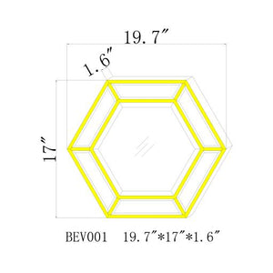 Lumpkin Hexagon 23" S2 Mirror