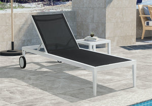 Reign Outdoor Patio Adjustable Sun Chaise Lounge Chair