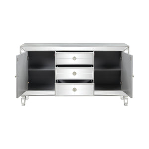 Lordess Mirrored Accent Cabinet