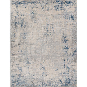 Alpine Blue, Pale Blue, Off-White, Gray and Charcoal