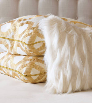 Audra 22" Pillow/ Gold