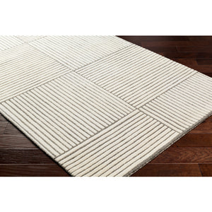 Brookshire Ivory and Gray Rug