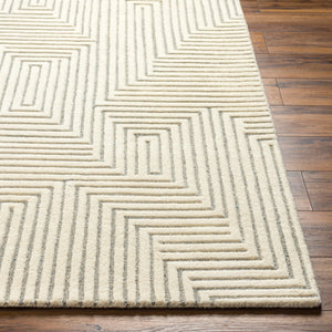 Brookfield Ivory and Gray Rug