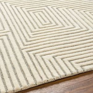 Brookfield Ivory and Gray Rug