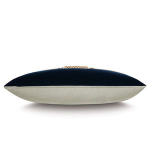 Nigel 15x26 Lumbar Pillow/ Navy