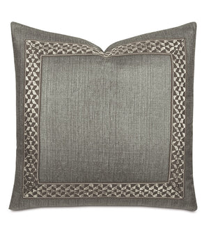 Nixon 22" Pillow/ Gray