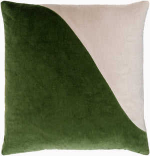 HALF AND HALF ACCENT PILLOW