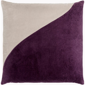 HALF AND HALF ACCENT PILLOW