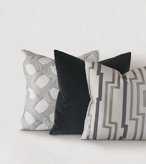 Elko 20" Pillow/ Grey