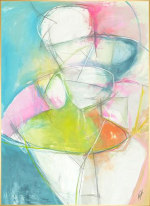 Awakened I w/ Floater Frame 40 X 55"