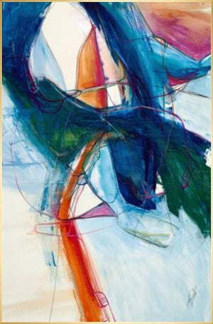 Conscious Decisions w/ Floater Frame 36 X 55"