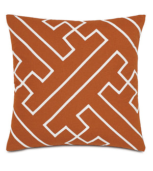 Kingsbury 20" Pillow/ Orange