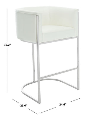 Patsy Leather Bar Stool