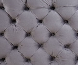 Phillip Gray Velvet Sectional 132"