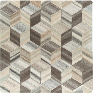 Mountain Medium Gray, Light Gray, Black, Cream, Beige, Dusty Sage, Medium Brown and Ivory