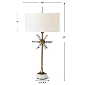 STARLIGHT QUARTZ TABLE LAMP
