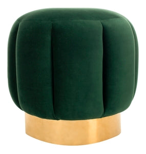 Button Tufted Ottoman
