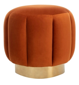 Button Tufted Ottoman