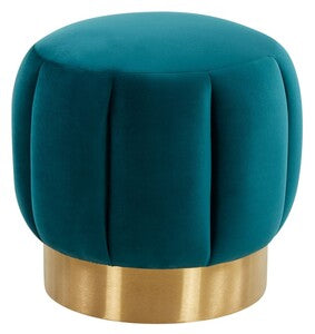 Button Tufted Ottoman