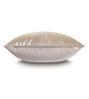 Sleek 22" Pillow/ Gold