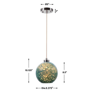 Gemblue 1 Lt Pendant