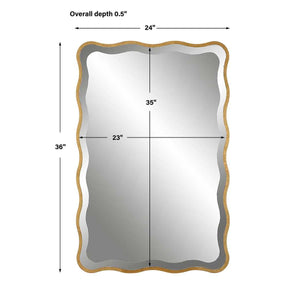 Aneta Mirror Gold