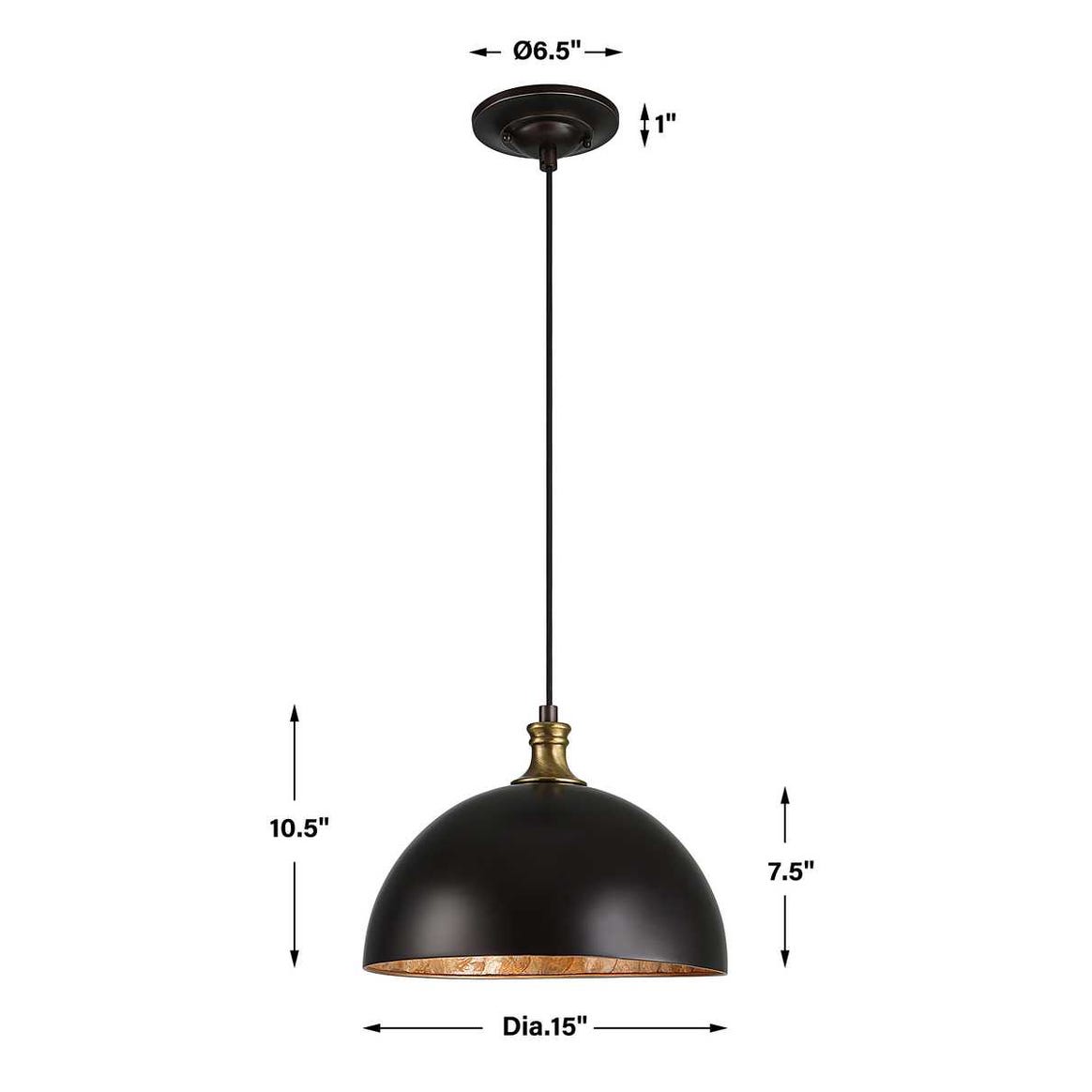 Placuna 1 Lt Pendant