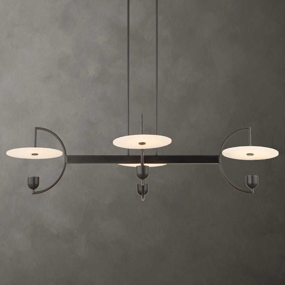 Uttermost Kyoto 4 Light Linear LED Chandelier