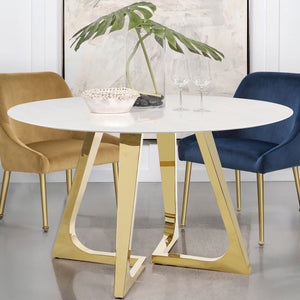 Alexandria 51" Round Dining Table