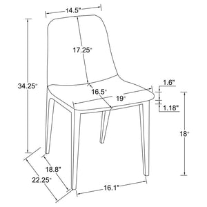 Toast 5-Pc Dining Set