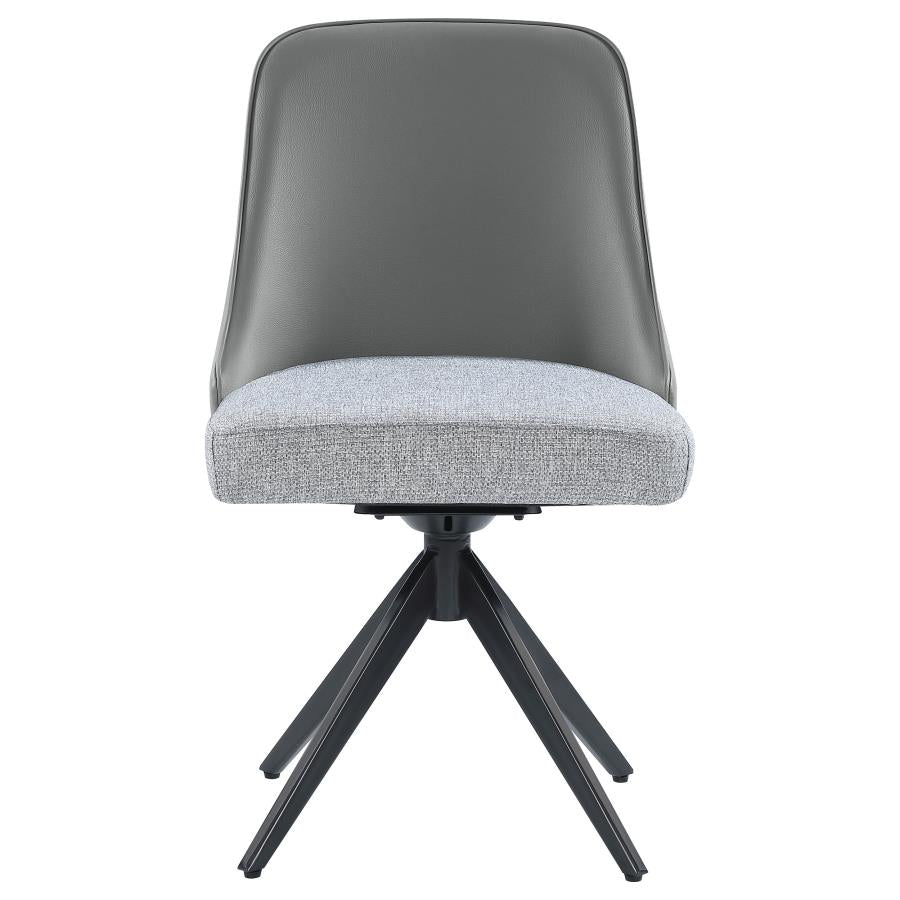Mercer Swivel Dining Chairs S/2