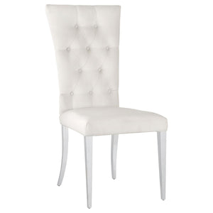 Wayland White Dining Chair S/2